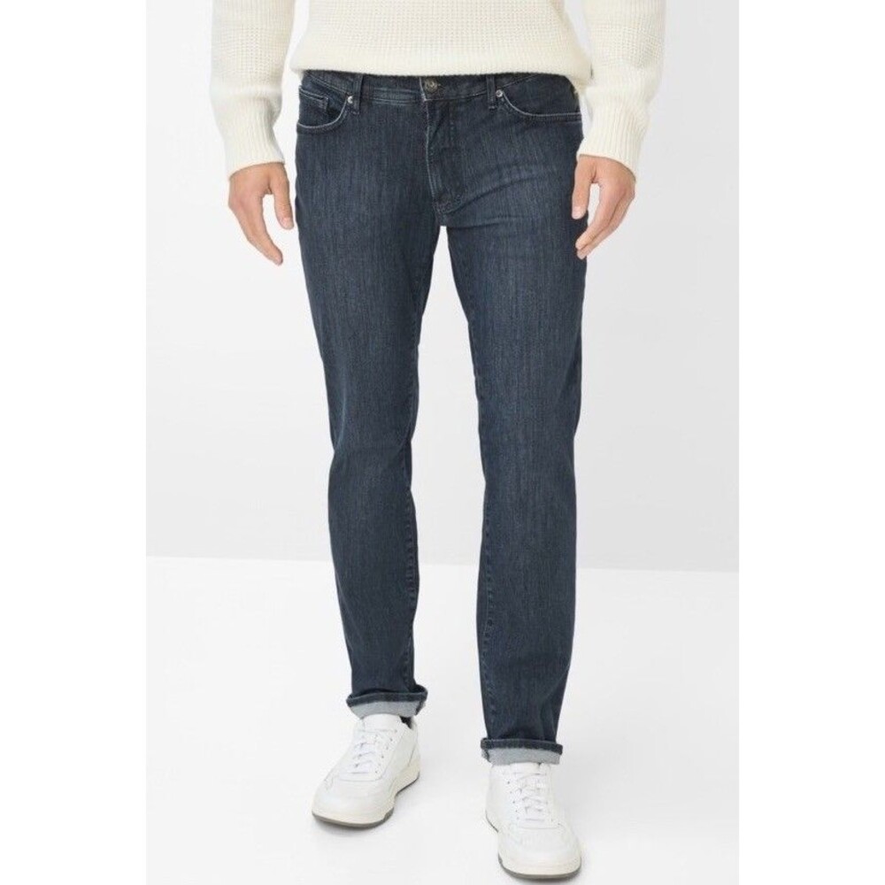 Brax Hi-Flex Chuck Modern Fit Pants Men’s 36x33 Navy Blue Stretch Casual Comfort